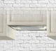 Вытяжка AKPO NEVA GLASS 60 WK-6  inox (нержавейка/белое стекло) пульт, выносная турбина